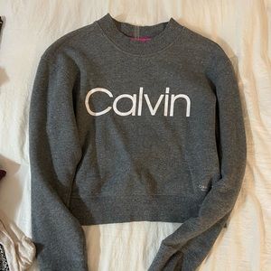 Calvin Klein cropped sweatshirt